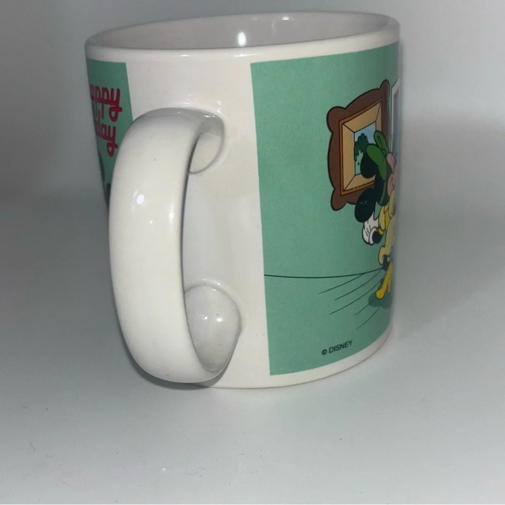 Minnie and‎ Mickey Mouse Vintage 1987 Walt Disney Mug Applause Happy Birthday